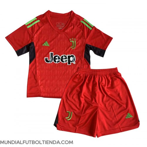Camiseta Juventus Portero Tercera Equipación Replica 2023-24 para niños mangas cortas (+ Pantalones cortos)